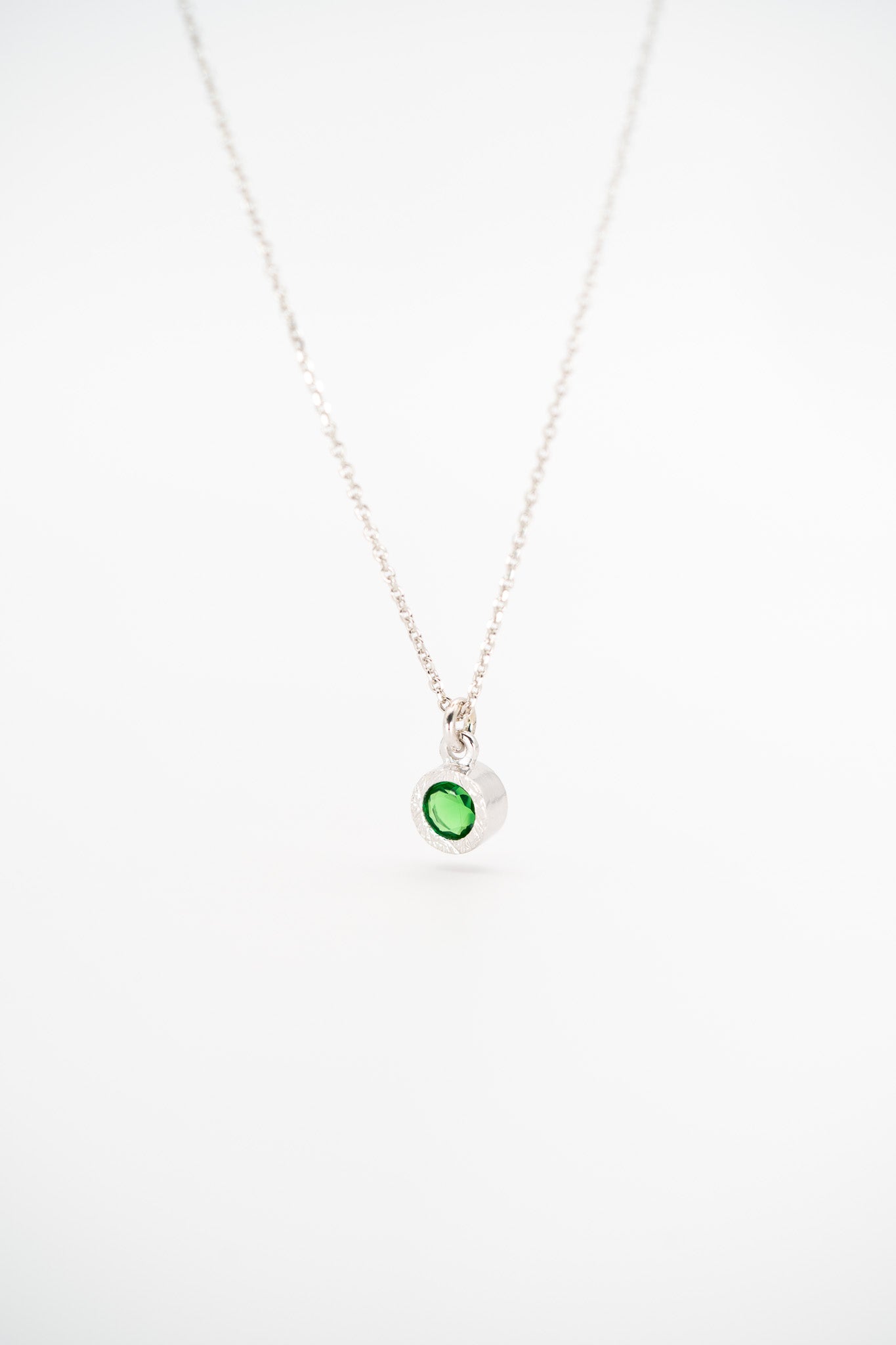 Emerald Zirconia Pendant