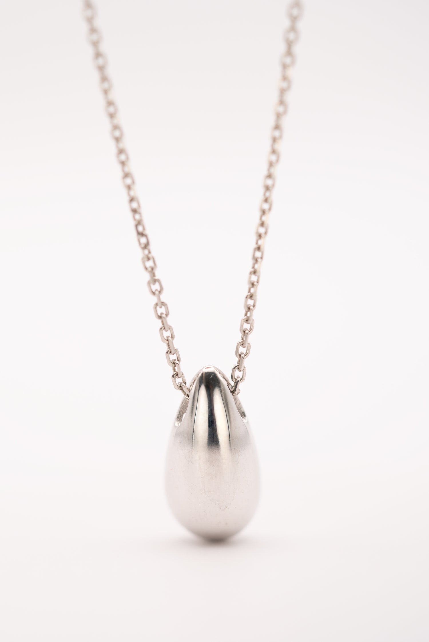 Silver Droplet Pendant