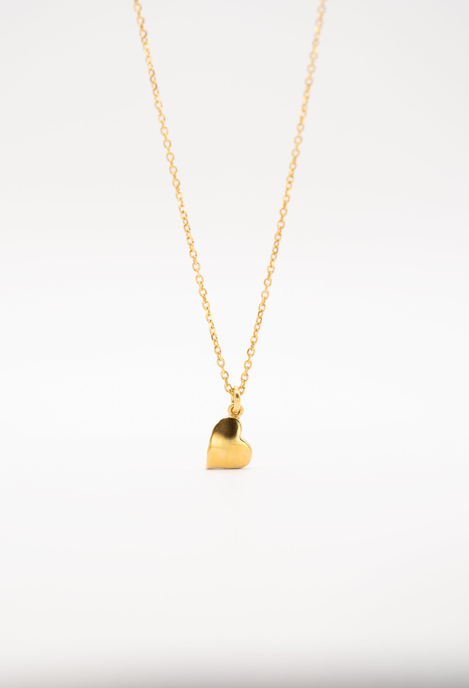 Golden Love Heart Pendant