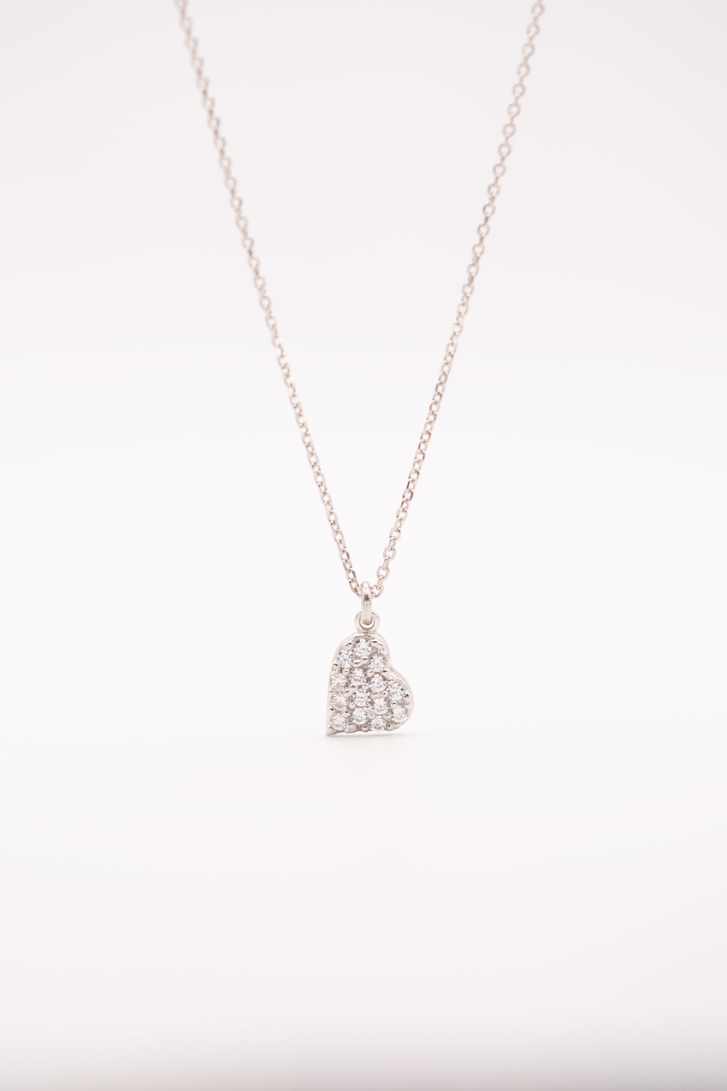 Silver Twilight Heart Pendant